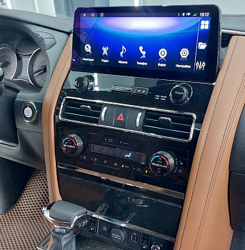 Магнитола для Infiniti QX80 2013+, QX56 2010+ на Android 12 - Carmedia ZH-N1210