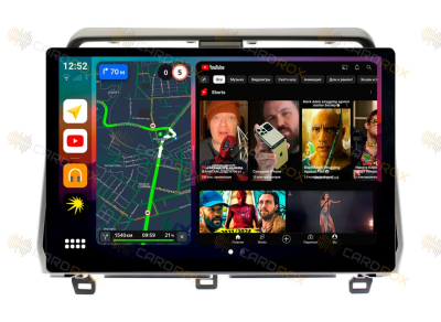 Штатная магнитола Toyota Prado 150 2018-2023 (для авто без круга) на Android 10, DSP, 4G, IPS, Carplay - Cardrox CD-4096-13 (11-13 дюймов)