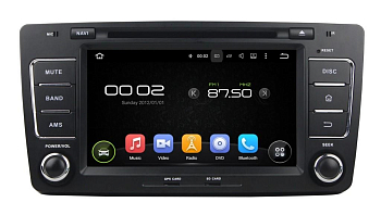 Штатная автомагнитола Skoda Octavia A5 2004-2013, Yeti 2009+ (взамен Swing/Bolero) Carmedia XN-8307-P6 Android 10 DSP Штатная автомагнитола Skoda Octavia A5 2004-2013, Yeti 2009+ (взамен Swing/Bolero) Carmedia XN-8307-P6 Android 10 DSP