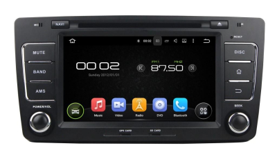 Штатная автомагнитола Skoda Octavia A5 2004-2013, Yeti 2009+ (взамен Swing/Bolero) Carmedia XN-8307-P6 Android 10 DSP