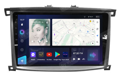 Штатная магнитола TEYES CC3L/CC3/CC3 2K для Toyota Land Cruiser 100 (рестайлинг) 2003-2007 на Android 10 TEYES-CC3-370R10