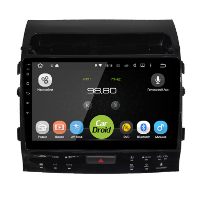 Штатная магнитола Roximo CarDroid RD-1131FC для Toyota Land Cruiser 200 с 360 обзором, 2007-2015 (Android 10) DSP Штатная магнитола Roximo CarDroid RD-1131FC для Toyota Land Cruiser 200 с 360 обзором, 2007-2015 (Android 10) DSP