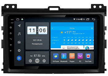 Штатная магнитола VOMI ZX359R9-7862-LTE для Toyota Prado 120 2002-2009 на Android 10