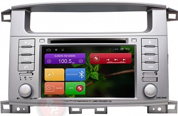 Штатное головное устройство Redpower 31183 IPS DSP на Android 7.1+ для Toyota Land Cruiser 100 (с DVD ) (На Топ с навигацией не подходит)