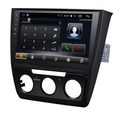 Штатное головное устройство Skoda YETI на Android 6.0 CARMEDIA T10-9057