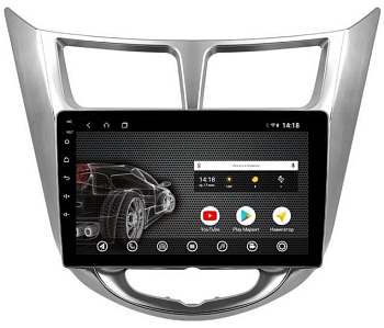 Штатная магнитола на Android 10 VOMI ST2808-TS9 для Hyundai Solaris 2010-2016