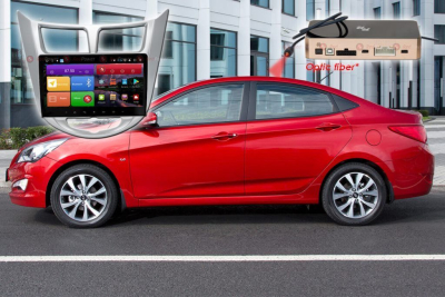 Автомагнитола штатная RedPower K 51067 IPS DSP на Android 8.0 для Hyundai Solaris 2011-2017