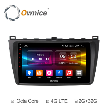 Штатная магнитола Ownice C500+ S9506P для Mazda 6, 2009 (Android 6.0) Штатная магнитола Ownice C500+ S9506P для Mazda 6, 2009 (Android 6.0)