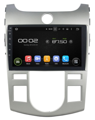 Штатная автомагнитола Kia Cerato II 2008-2013 (TD) с климат-контролем Carmedia KD-9702-P5 Android 9.0 DSP