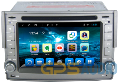 Штатное головное устройство HYUNDAI H1, Grand Starex 2007-2015 на Android 8.1 CARMEDIA KR-6226-T8