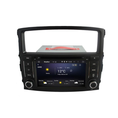 Штатное головное устройство Mitsubishi Pajero IV 2006-2015 (V97/V93) на Android 9.0 Carmedia KD-7054-P6
