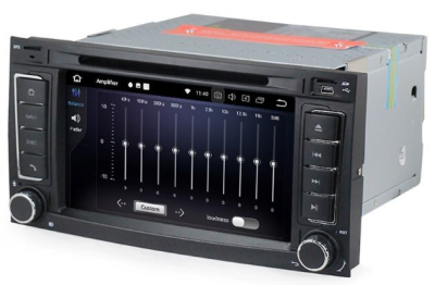 Штатное головное устройство Volkswagen Touareg, Transporter, Multivan на Android 10 Carmedia MKD-7016-P30