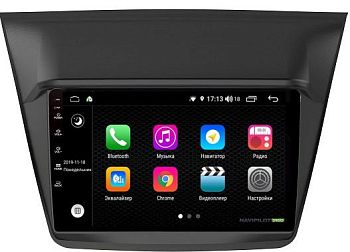 Штатное головное устройство Mitsubishi L200 (2006-2015), Pajero Sport (2008-2014) 9 дюймов на Android 10 NaviPilot NPD10L-WTG-M094-09