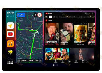 Штатная магнитола Toyota универсальная 200 x 100 мм на Android 10, DSP, 4G, IPS, Carplay - Cardrox CD-4402-13 (11-13 дюймов)