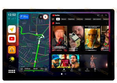 Штатная магнитола Toyota универсальная 200 x 100 мм на Android 10, DSP, 4G, IPS, Carplay - Cardrox CD-4402-13 (11-13 дюймов)
