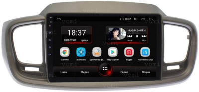 Штатная магнитола VOMI AK324R10-MTK-LTE-4-64 для Kia Sorento Prime на Android 10
