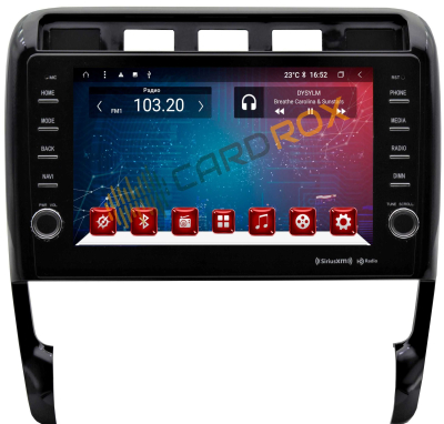 Головное устройство на Android 10 для Porsche Cayenne 2002-2010 CARDROX FD-4380-TS10-4-64 с кнопками и DSP процессором