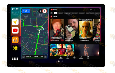 Штатная магнитола Suzuki Grand Vitara 2005-2015 на Android 10, DSP, 4G, IPS, Carplay - Cardrox CD-4140-13 (11-13 дюймов)
