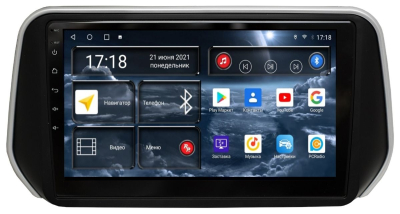 Автомагнитола штатная RedPower 71410 на Android 10 для Hyundai Santa Fe IV 2018+
