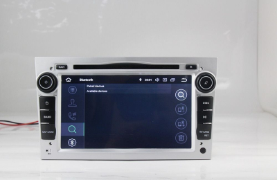 Штатная автомагнитола Opel Astra H, Vectra C, Corsa D, Antara, Vivaro, Meriva, Zafira (серебро) Carmedia MKD-7408-P30-s Android 10 DSP