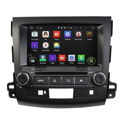 Штатная автомагнитола Mitsubishi Outlander,XL 2006-2012, Peugeot 4007 2007-2012, Citroen c-crosser 2007-2012 Carmedia KD-8063-P6 Android 9.0 DSP