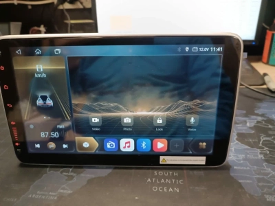 Универсальная магнитола 10''для 1DIN Universal на Android 12  - Carmedia OL-1007-Q