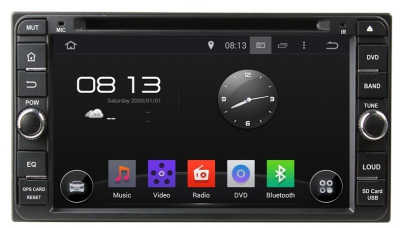 Штатная автомагнитола Android 10 Carmedia XN-6952-P30 для TOYOTA Camry 2002-2006