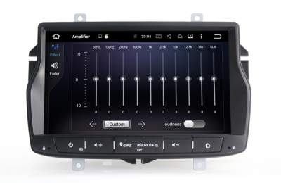 Штатное головное устройство Lada Vesta на Android 10 Carmedia MKD-L860-P6