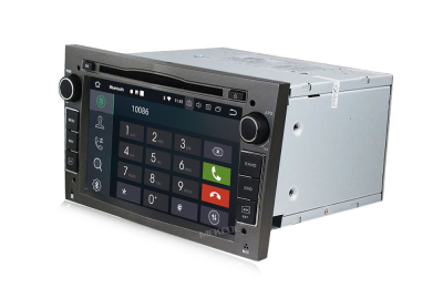 Штатная автомагнитола Opel Astra H, Vectra C, Corsa D, Antara, Vivaro, Meriva, Zafira (темно серый) Carmedia MKD-7408-P6-g Android 10 DSP