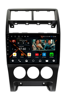 Штатная магнитола Lada Priora 2007-2013 черный матовый на Android 11, DSP, 4G, IPS / QLED 2K, Carplay - Cardrox CD-4803