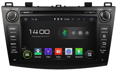 Штатная автомагнитола Mazda 3 2009-2013 (BL), Axela 2009-2013 Carmedia KD-8003-P6 Android 9.0 DSP