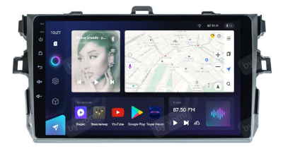 Штатная магнитола TEYES CC3L/CC3/CC3 2K для Toyota Corolla 2007-2013 E150 на Android 10 TEYES-CC3-351R9