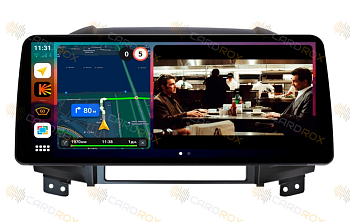 Штатная магнитола Hyundai Santa Fe II 2006-2012 (для авто без усилителя) на Android 10, DSP, 4G, IPS, Carplay - Cardrox CD-4075-12 (12 дюймов)