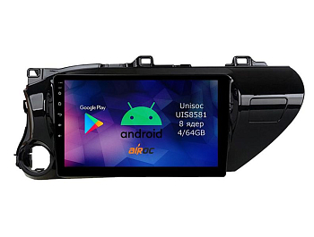 Штатная магнитола для Toyota Hilux an120, 2015- на Android 14 - Airoc RMN-1119 Штатная магнитола для Toyota Hilux an120, 2015- на Android 14 - Airoc RMN-1119