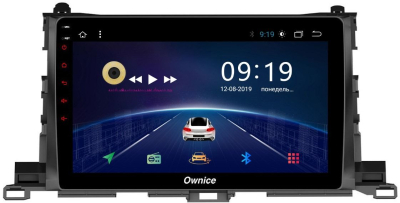 Штатная магнитола Ownice G50 S1601T для Toyota Highlander, 2015 (Android 7.1)