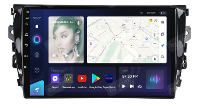 Штатная магнитола TEYES CC3L/CC3/CC3 2K для Zotye T600 2014+ на Android 10 TEYES-CC3-449R10