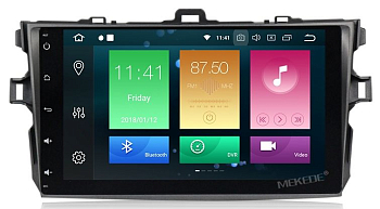 Штатное головное устройство Toyota Corolla 2006-2013 на Android 10 Carmedia MKD-T945-P30