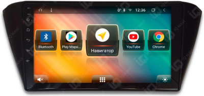 Автомагнитола на Android 8.1.0 IQ NAVI T58-2507 Skoda Fabia III (2014+)