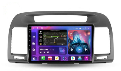 Штатная магнитола для Toyota Camry 2001-2006 на Android 13, QLED/2K, 4G - FarCar S500 Plus (3020M графит)