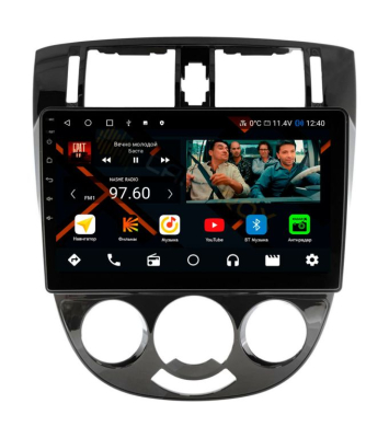 Штатная магнитола Chevrolet Lacetti 2004-2013 седан, кондиционер (черная) на Android 11, DSP, 4G, IPS / QLED 2K, Carplay - Cardrox CD-4685