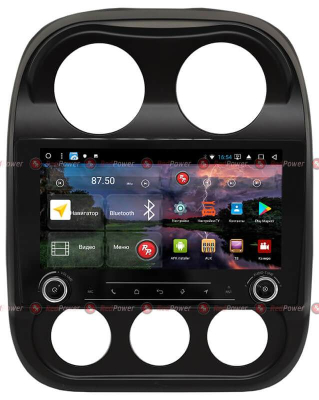 Автомагнитола штатная RedPower K 51316 IPS DSP на Android 8.0 для Jeep Compass 2010-2016