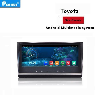Штатное головное устройство Android 7.1 Carmedia DAFT-2723-s для TOYOTA AVENSIS 2009-2013 Светлый