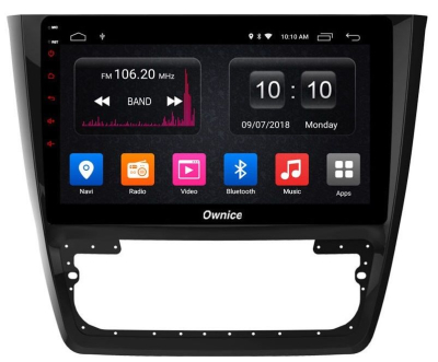 Штатная магнитола Ownice G60 S1919V для Skoda Yeti (Android 8.1)