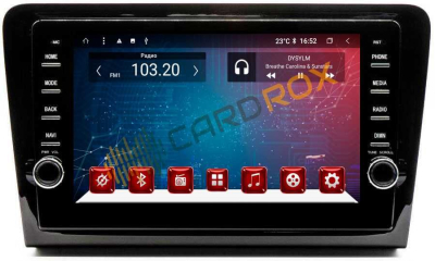 Головное устройство на Android 10 для Skoda Superb 2008-2014 CARDROX FD-4213-TS10-4-64 с кнопками и DSP процессором