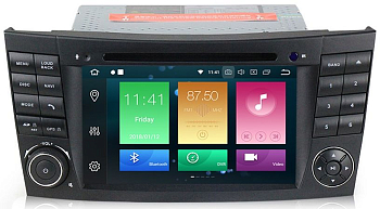 Штатная автомагнитола Mercedes-Benz E класс W211/S211 2002-2009, CLS W219 2004-2010 Carmedia XN-7011-P6 Android 10 DSP