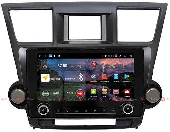 Автомагнитола штатная RedPower K 51035 IPS DSP на Android 8.0 для Toyota Highlander II U40 2007-2013