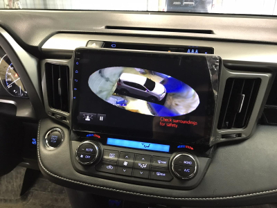 Автомагнитола штатная с 2K экраном RedPower 71017 Slim на Android 10 для Toyota RAV4 2013-2019