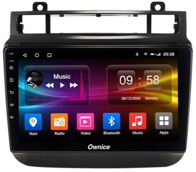 Штатная магнитола для VW Touareg 2010-2018 (RCD550, поддержка подогревов) на Android 12 (14), (QLED/2K) - Carmedia OL-9107-NPQU