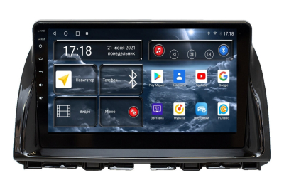 Автомагнитола штатная с 2K экраном RedPower 71112 Slim на Android 10 для Mazda CX-5 2011-2014