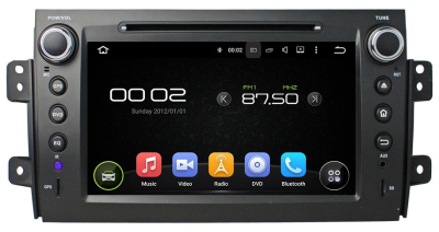 Штатная автомагнитола Suzuki Sx4 2006+ classic Carmedia KD-8072-P6 Android 9.0 DSP